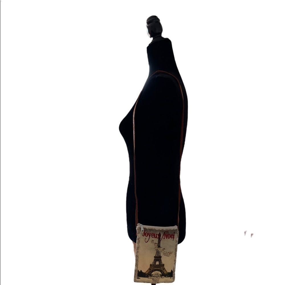 Artisan Crafted “Joyeux Noel” Crossbody Bag